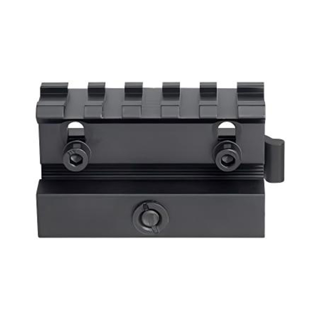Lockdown Series Adjustable Height Picatinny Riser Mount with Quick Release | 2.5 inch