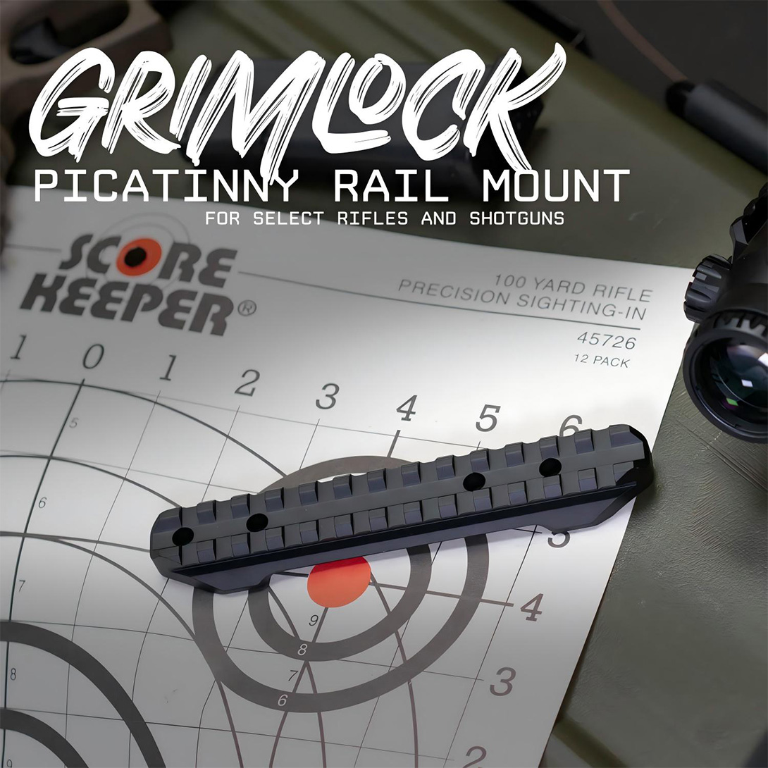 Ruger 10/22 Grimlock Picatinny Rail Mount