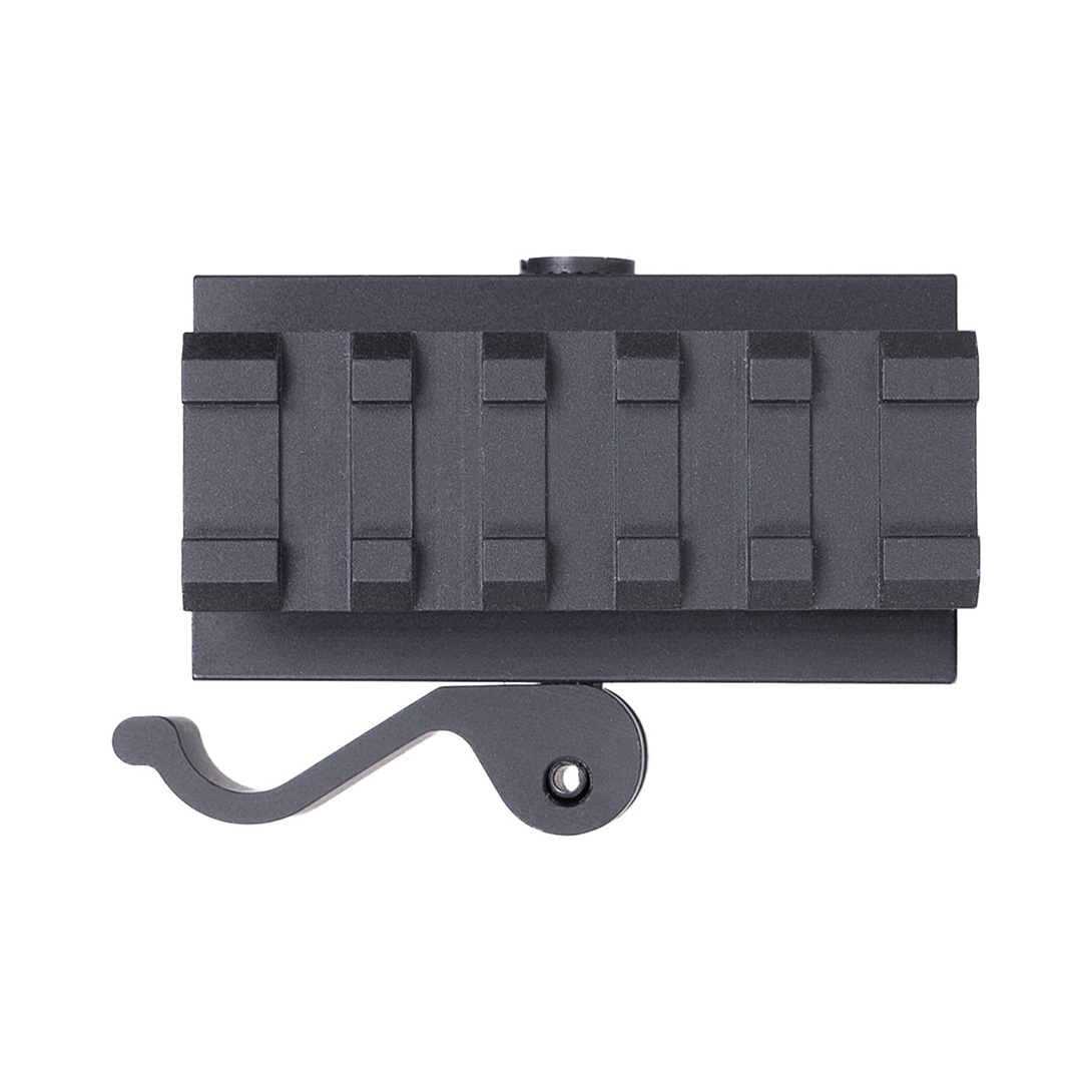 Lockdown Series Adjustable Height Picatinny Riser Mount with Quick Release | 2.5 inch