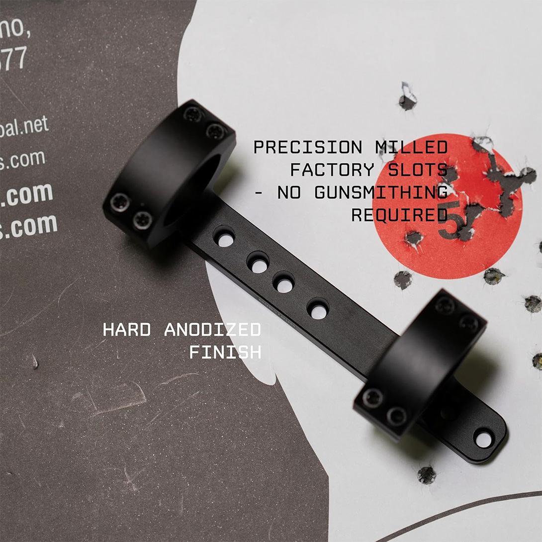 Dual Ring Scope Mount | Compatible with Marlin 336/1894/1895 Lever Action | 1 Inch Diameter