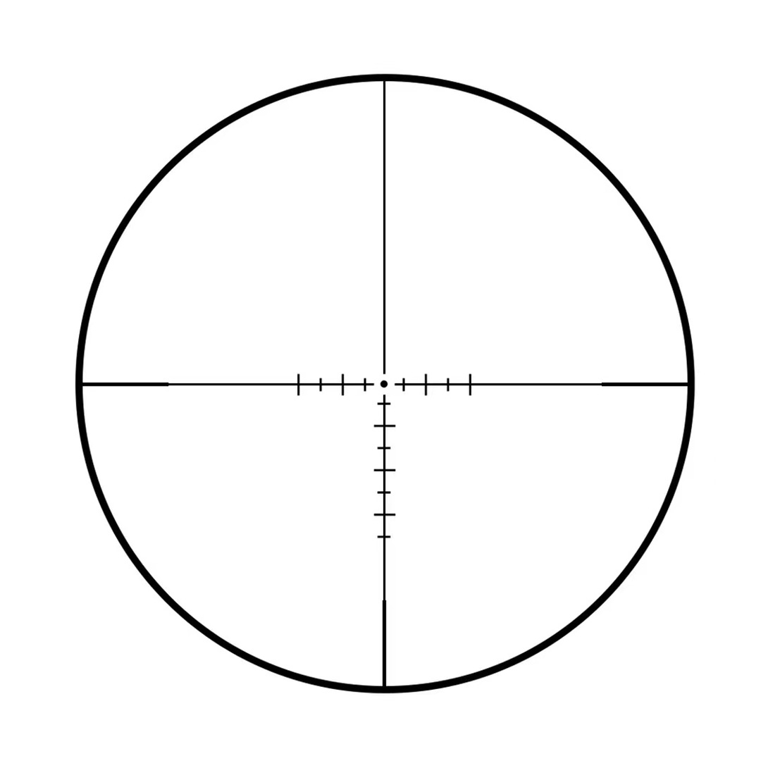 EagleFeather LPVO Rifle Scope with 30mm Cantilever Mount, 5 Levels Red & Green Illumination Reticle, Second Focal Plane Scopes with Zero Reset